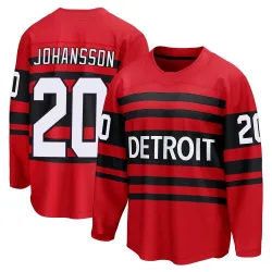 Men's Albert Johansson Detroit Red Wings Special Edition 2.0 Jersey - Red Breakaway