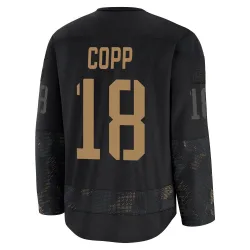 Men's Andrew Copp Detroit Red Wings 2024 Military Appreciation Practice Jersey - Black Premium