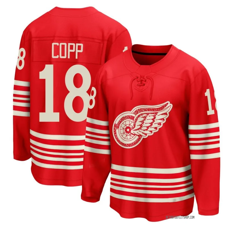 Men's Andrew Copp Detroit Red Wings Centennial Jersey - Red Breakaway