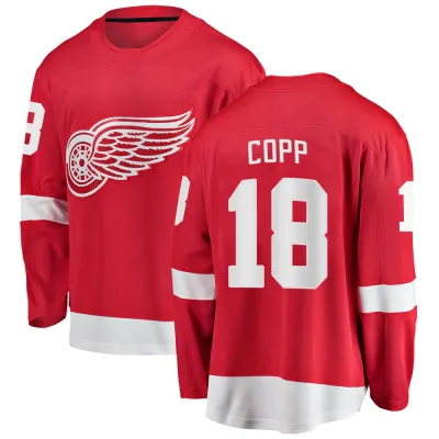 Men's Andrew Copp Detroit Red Wings Home Jersey - Red Breakaway
