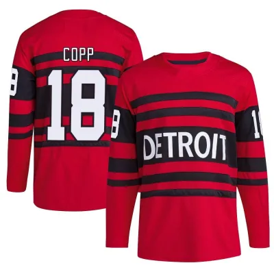 Men's Andrew Copp Detroit Red Wings Reverse Retro 2.0 Jersey - Red Authentic