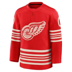 Men's Anton Johansson Detroit Red Wings Centennial Jersey - Red Premium