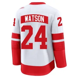 Men's Austin Watson Detroit Red Wings 2025 Stadium Series Jersey - White Premium