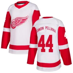 Men's Axel Sandin Pellikka Detroit Red Wings Jersey - White Authentic