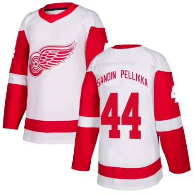 Men's Axel Sandin Pellikka Detroit Red Wings Jersey - White Authentic