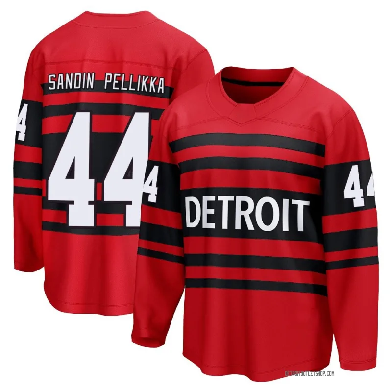 Men's Axel Sandin Pellikka Detroit Red Wings Special Edition 2.0 Jersey - Red Breakaway