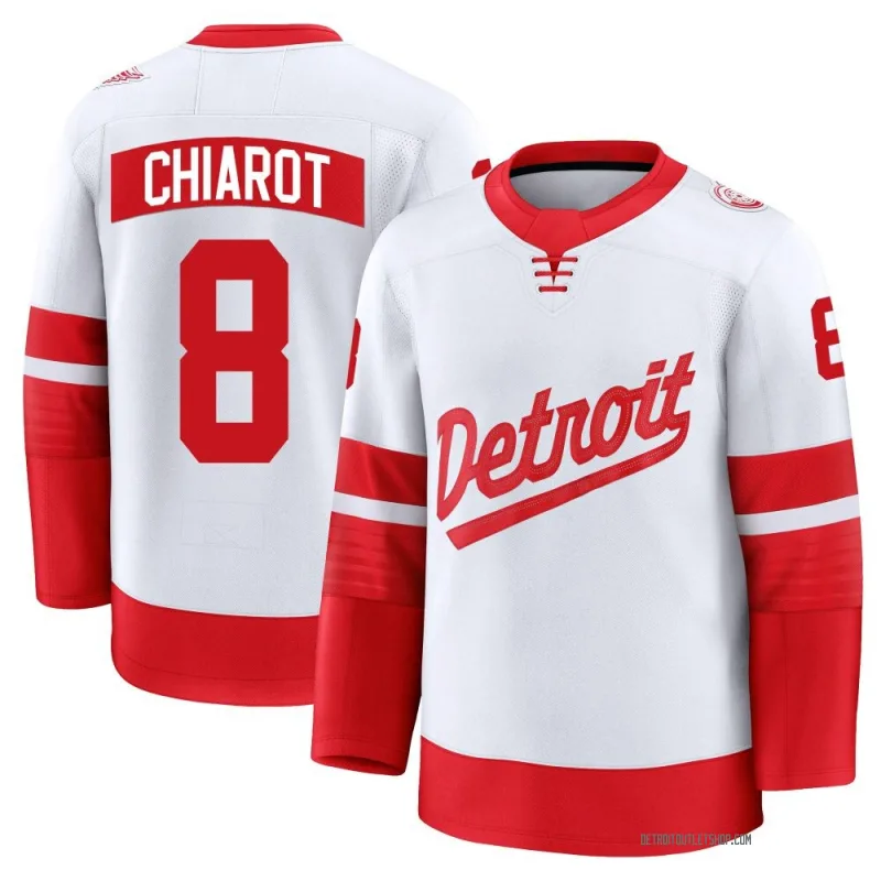 Men's Ben Chiarot Detroit Red Wings 2025 Stadium Series Jersey - White Premium