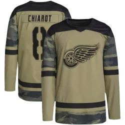 Men's Ben Chiarot Detroit Red Wings Military Appreciation Practice Jersey - Camo Authentic