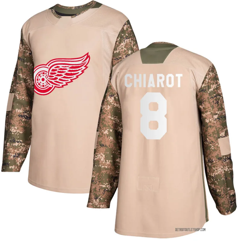 Men's Ben Chiarot Detroit Red Wings Veterans Day Practice Jersey - Camo Authentic