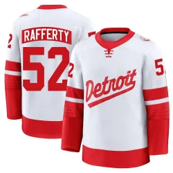 Men's Brogan Rafferty Detroit Red Wings 2025 Stadium Series Jersey - White Premium