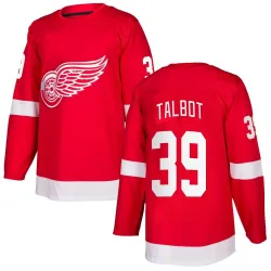 Men's Cam Talbot Detroit Red Wings Home Jersey - Red Authentic