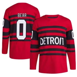 Men's Carter Bear Detroit Red Wings Reverse Retro 2.0 Jersey - Red Authentic
