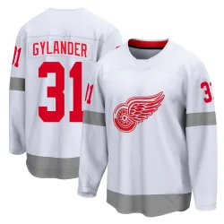 Men's Carter Gylander Detroit Red Wings 2020/21 Special Edition Jersey - White Breakaway