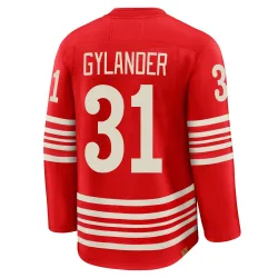 Men's Carter Gylander Detroit Red Wings Centennial Jersey - Red Premium
