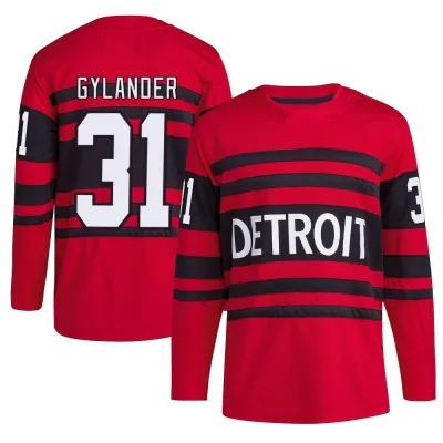 Men's Carter Gylander Detroit Red Wings Reverse Retro 2.0 Jersey - Red Authentic