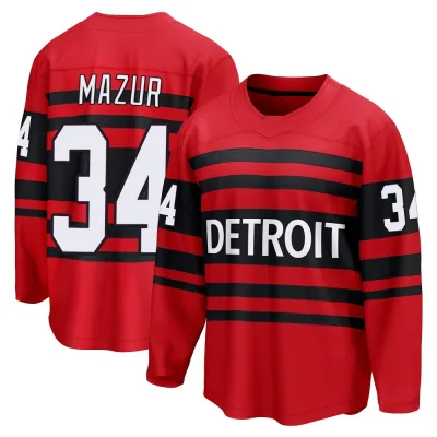 Men's Carter Mazur Detroit Red Wings Special Edition 2.0 Jersey - Red Breakaway