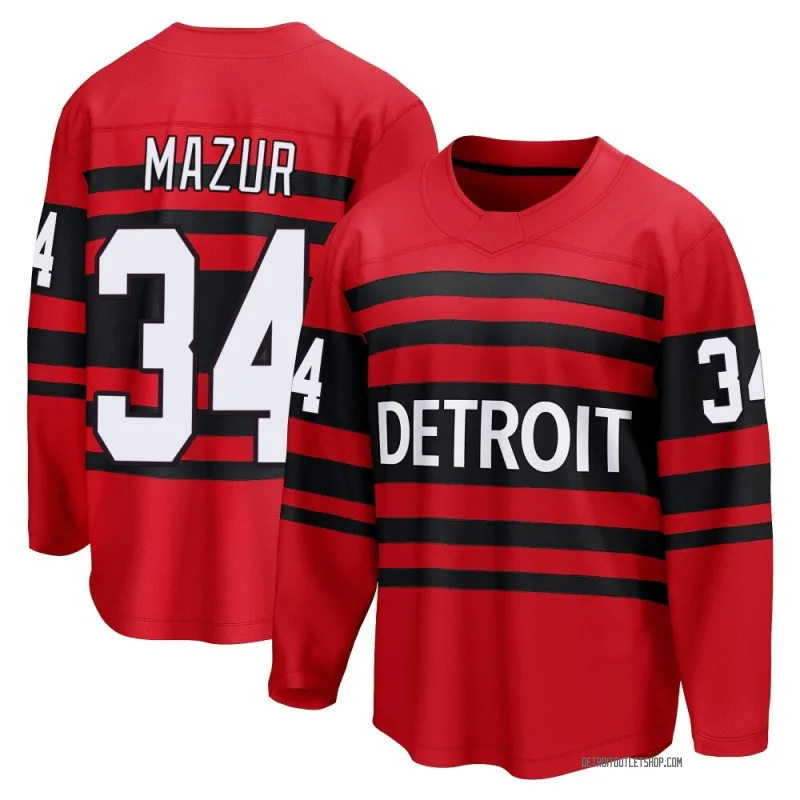 Men's Carter Mazur Detroit Red Wings Special Edition 2.0 Jersey - Red Breakaway