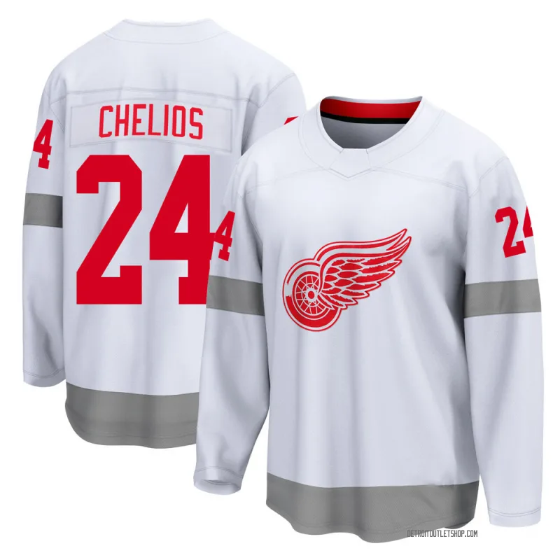 Men's Chris Chelios Detroit Red Wings 2020/21 Special Edition Jersey - White Breakaway