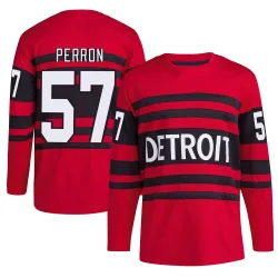 Men's David Perron Detroit Red Wings Reverse Retro 2.0 Jersey - Red Authentic