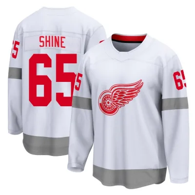 Men's Dominik Shine Detroit Red Wings 2020/21 Special Edition Jersey - White Breakaway