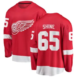 Men's Dominik Shine Detroit Red Wings Home Jersey - Red Breakaway