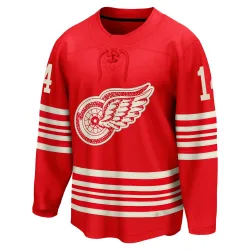 Men's Eduards Tralmaks Detroit Red Wings Centennial Jersey - Red Breakaway