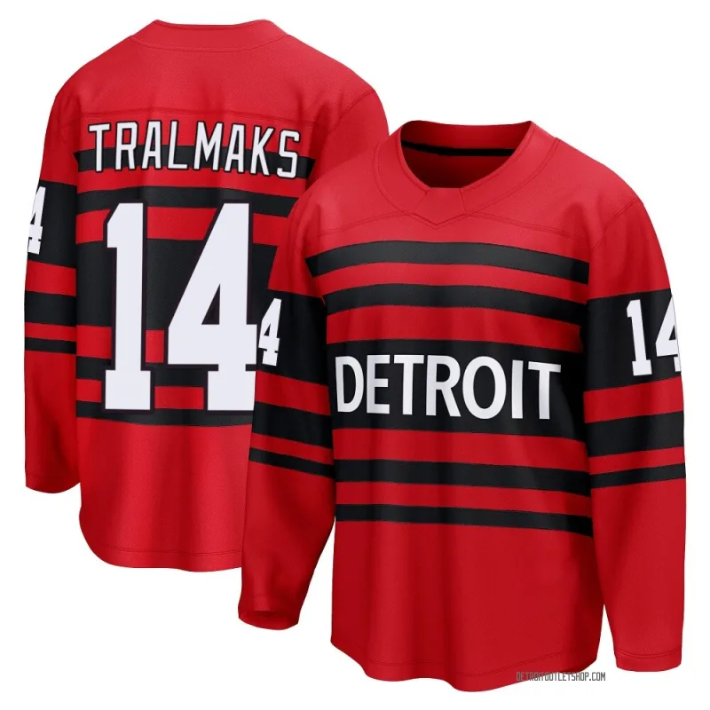 Men's Eduards Tralmaks Detroit Red Wings Special Edition 2.0 Jersey - Red Breakaway
