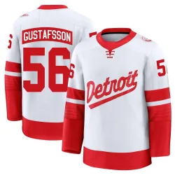 Men's Erik Gustafsson Detroit Red Wings 2025 Stadium Series Jersey - White Premium