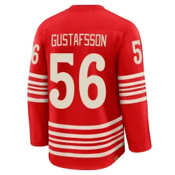 Men's Erik Gustafsson Detroit Red Wings Centennial Jersey - Red Premium