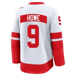Men's Gordie Howe Detroit Red Wings 2025 Stadium Series Jersey - White Premium