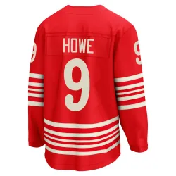 Men's Gordie Howe Detroit Red Wings Centennial Jersey - Red Breakaway