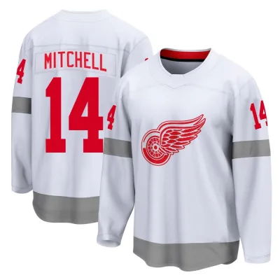 Men's Ian Mitchell Detroit Red Wings 2020/21 Special Edition Jersey - White Breakaway