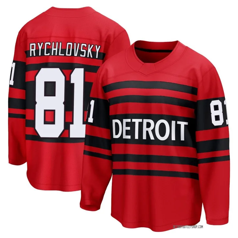 Men's Jakub Rychlovsky Detroit Red Wings Special Edition 2.0 Jersey - Red Breakaway