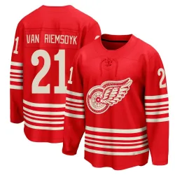 Men's James van Riemsdyk Detroit Red Wings Centennial Jersey - Red Breakaway