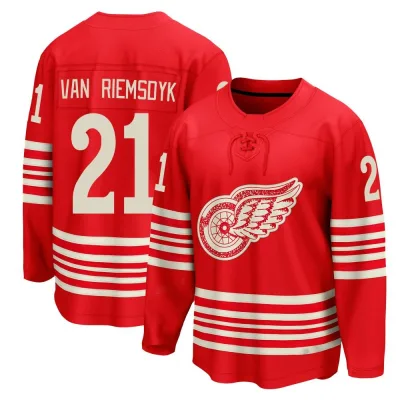 Men's James van Riemsdyk Detroit Red Wings Centennial Jersey - Red Breakaway