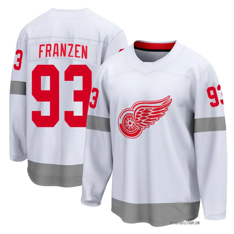Men's Johan Franzen Detroit Red Wings 2020/21 Special Edition Jersey - White Breakaway