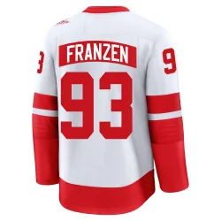 Men's Johan Franzen Detroit Red Wings 2025 Stadium Series Jersey - White Premium