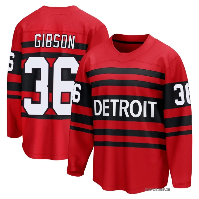 Men's John Gibson Detroit Red Wings Special Edition 2.0 Jersey - Red Breakaway