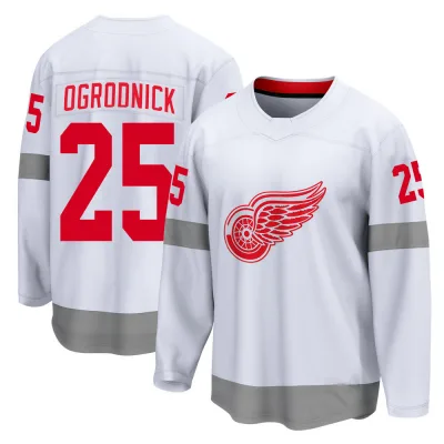 Men's John Ogrodnick Detroit Red Wings 2020/21 Special Edition Jersey - White Breakaway