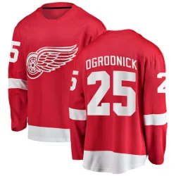 Men's John Ogrodnick Detroit Red Wings Home Jersey - Red Breakaway