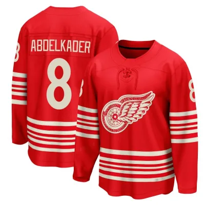 Men's Justin Abdelkader Detroit Red Wings Centennial Jersey - Red Breakaway