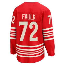 Men's Justin Faulk Detroit Red Wings Centennial Jersey - Red Breakaway