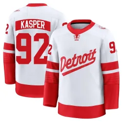 Men's Marco Kasper Detroit Red Wings 2025 Stadium Series Jersey - White Premium