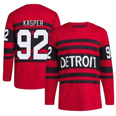 Men's Marco Kasper Detroit Red Wings Reverse Retro 2.0 Jersey - Red Authentic