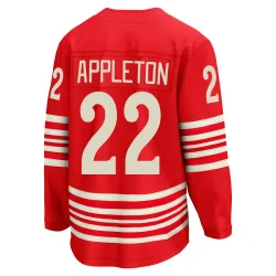 Men's Mason Appleton Detroit Red Wings Centennial Jersey - Red Breakaway