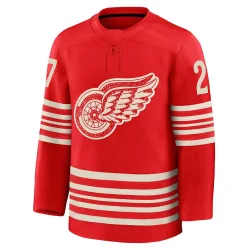 Men's Michael Rasmussen Detroit Red Wings Centennial Jersey - Red Premium
