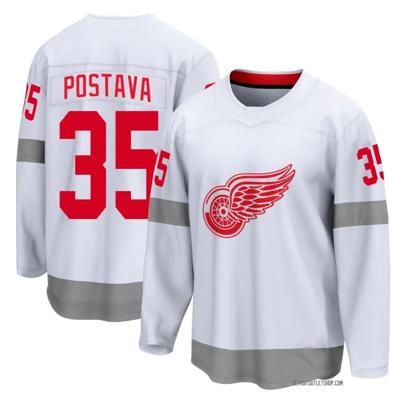 Men's Michal Postava Detroit Red Wings 2020/21 Special Edition Jersey - White Breakaway