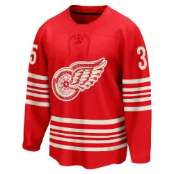 Men's Michal Postava Detroit Red Wings Centennial Jersey - Red Breakaway