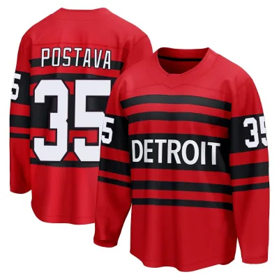 Men's Michal Postava Detroit Red Wings Special Edition 2.0 Jersey - Red Breakaway