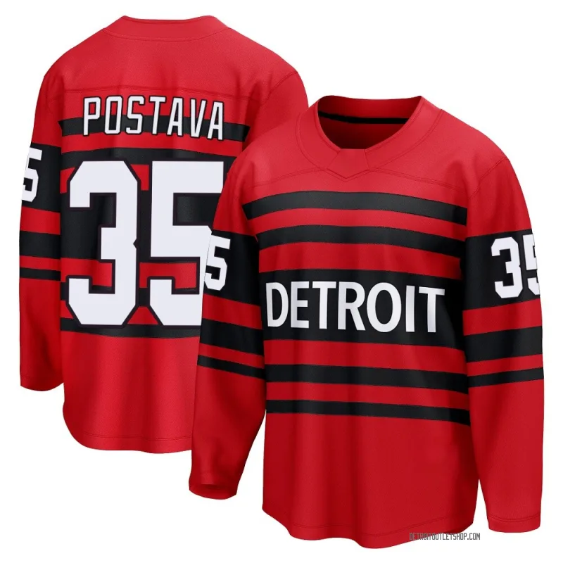 Men's Michal Postava Detroit Red Wings Special Edition 2.0 Jersey - Red Breakaway